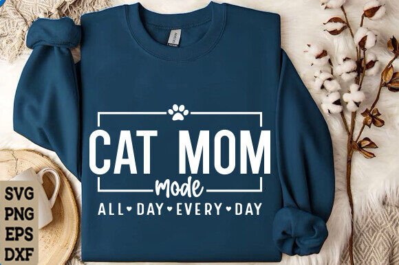 Cat Mom Mode SVG PNG: A Practical Designer’s Take