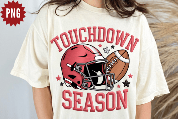 Crochet Football PNG, Touchdown Season P