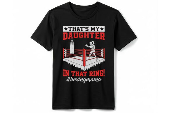 Daughter in Ring Boxing Mama T-shirt: A Designer’s Honest Take