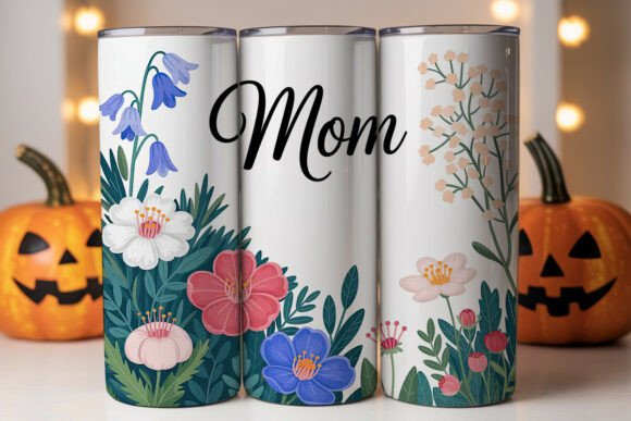 Floral Mom Watercolor Tumbler Wrap Review