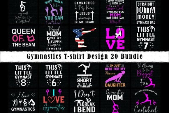 Gymnastics T-Shirt Sublimation Bundle Review