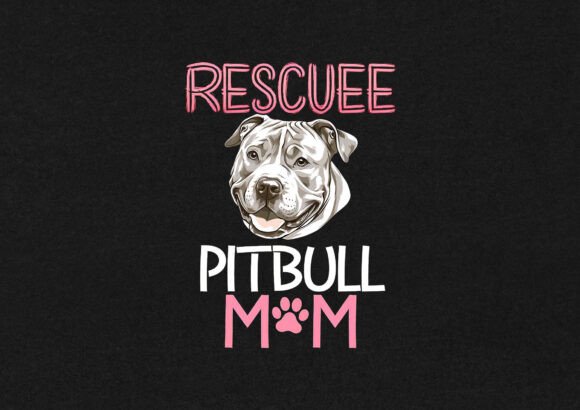 h1Rescuee Pitbull Mom T-Shirt Design Review for Real Embroidery Projects/h1
