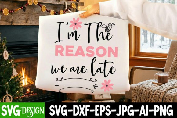 I'm the Reason We Are Late SVG Design Review