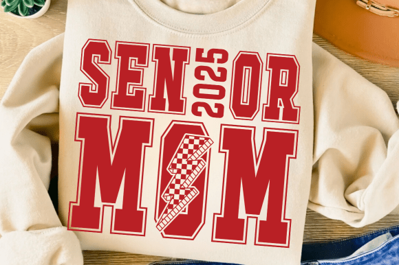 Senior Mom 2025 SVG PNG – A Heartfelt Design for Real Embroidery Projects