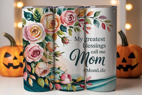 Watercolor Roses Mom Tumbler Wrap Review: A Designer’s Real-World Look